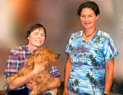 Dr. Amanda Booth and Student