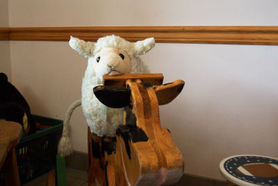 Stuffed Sheep Rushes to Vet