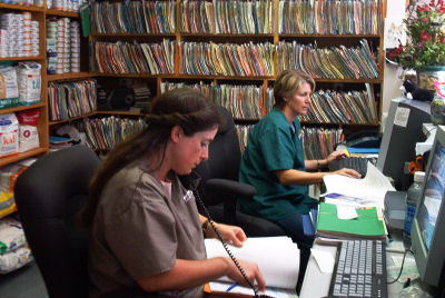 Reception, Saseenos Veterinary Services